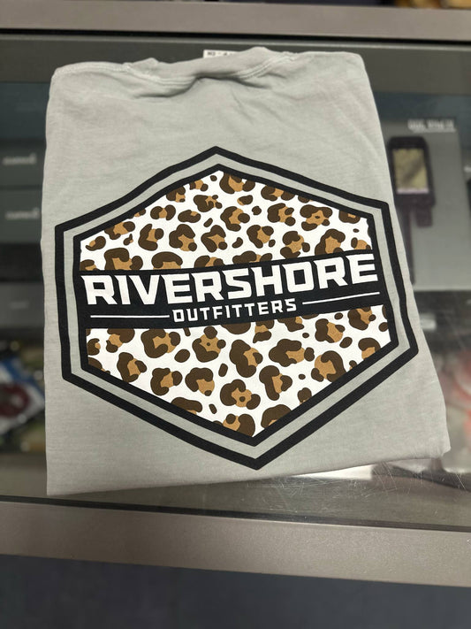 RSO Leopard Logo Short Sleeve, Bay