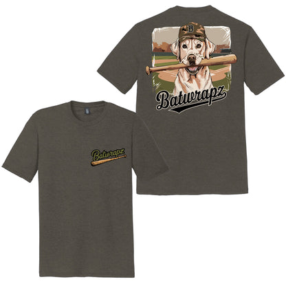 Dugout Dog T-Shirt, Heather Gray