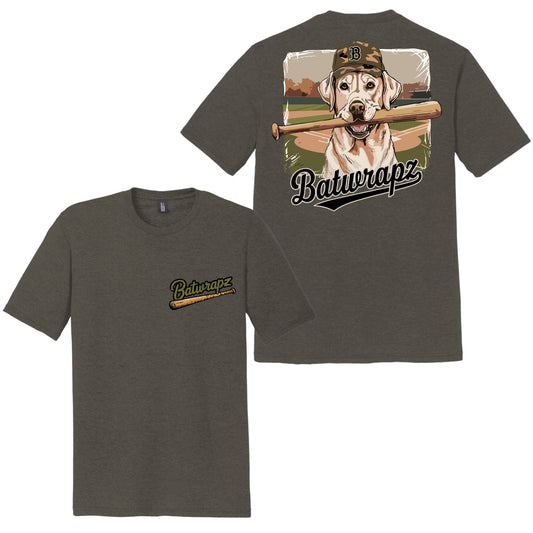 Dugout Dog T-Shirt, Heather Gray