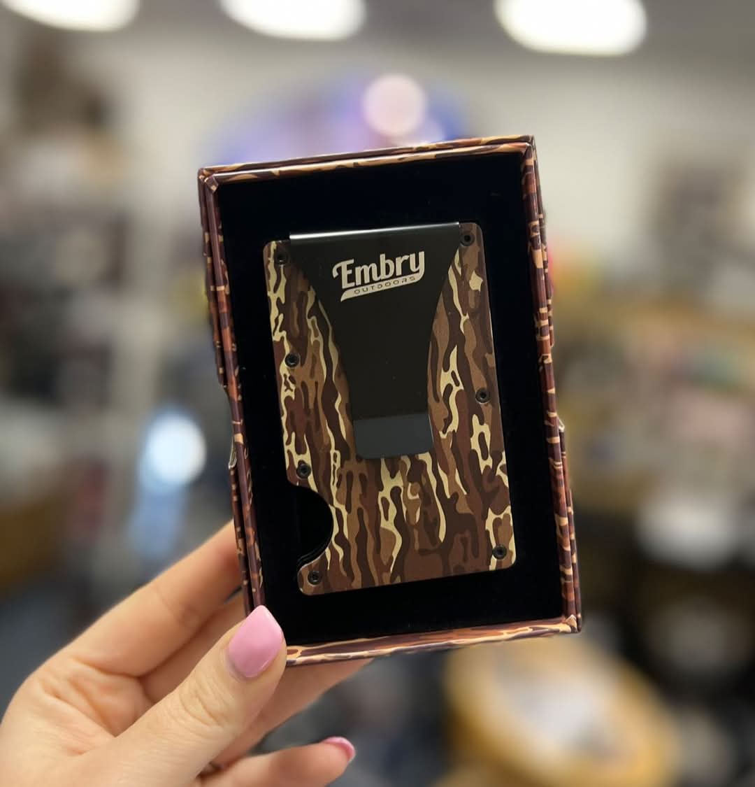 Brown Ranch Camo Money Clip