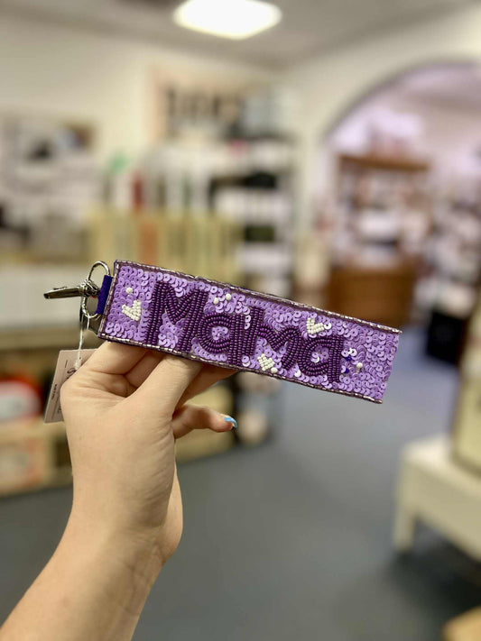 Beaded Keychain, Mama