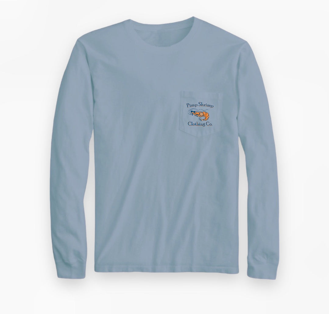 Original Logo Long Sleeve, Slate