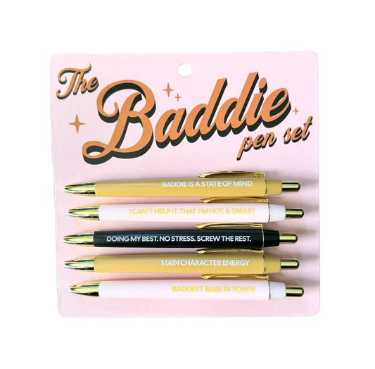 Baddie Pen Set
