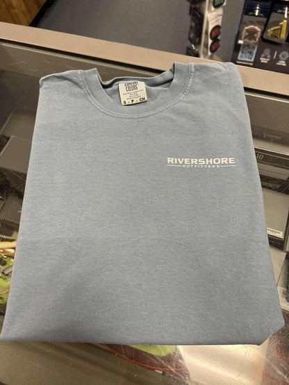 RSO License Plate Short Sleeve, Ice Blue
