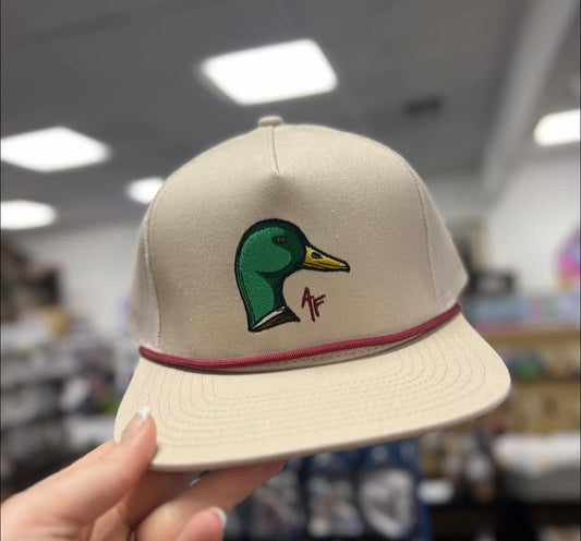American Fetcher, Mallard Head Rope Hat, Off White