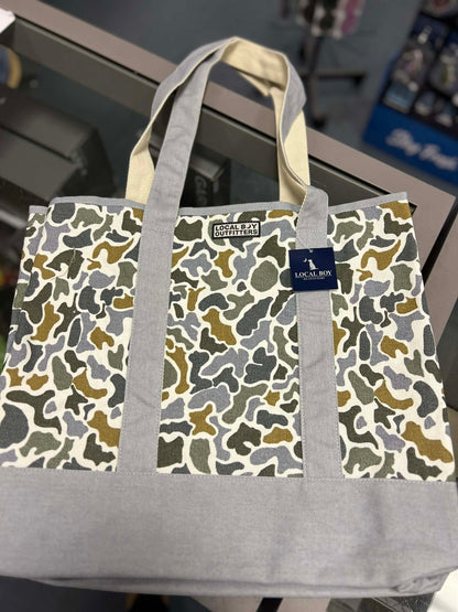 Camo Beach Tote, Localflage Bluff