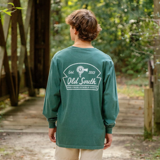 Simple Times Long Sleeve, Blue Spruce