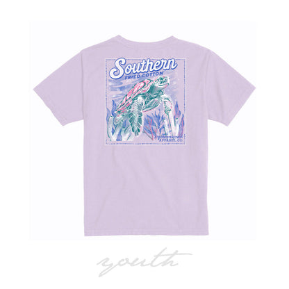 Youth Saltwater Queen Short Sleeve, Future Lavender