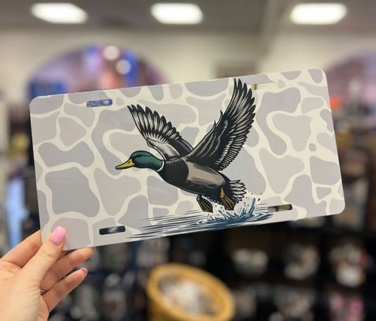 License Plate, Puddle Duck