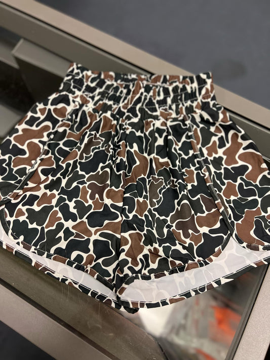 Women's Duck Camo Shorts