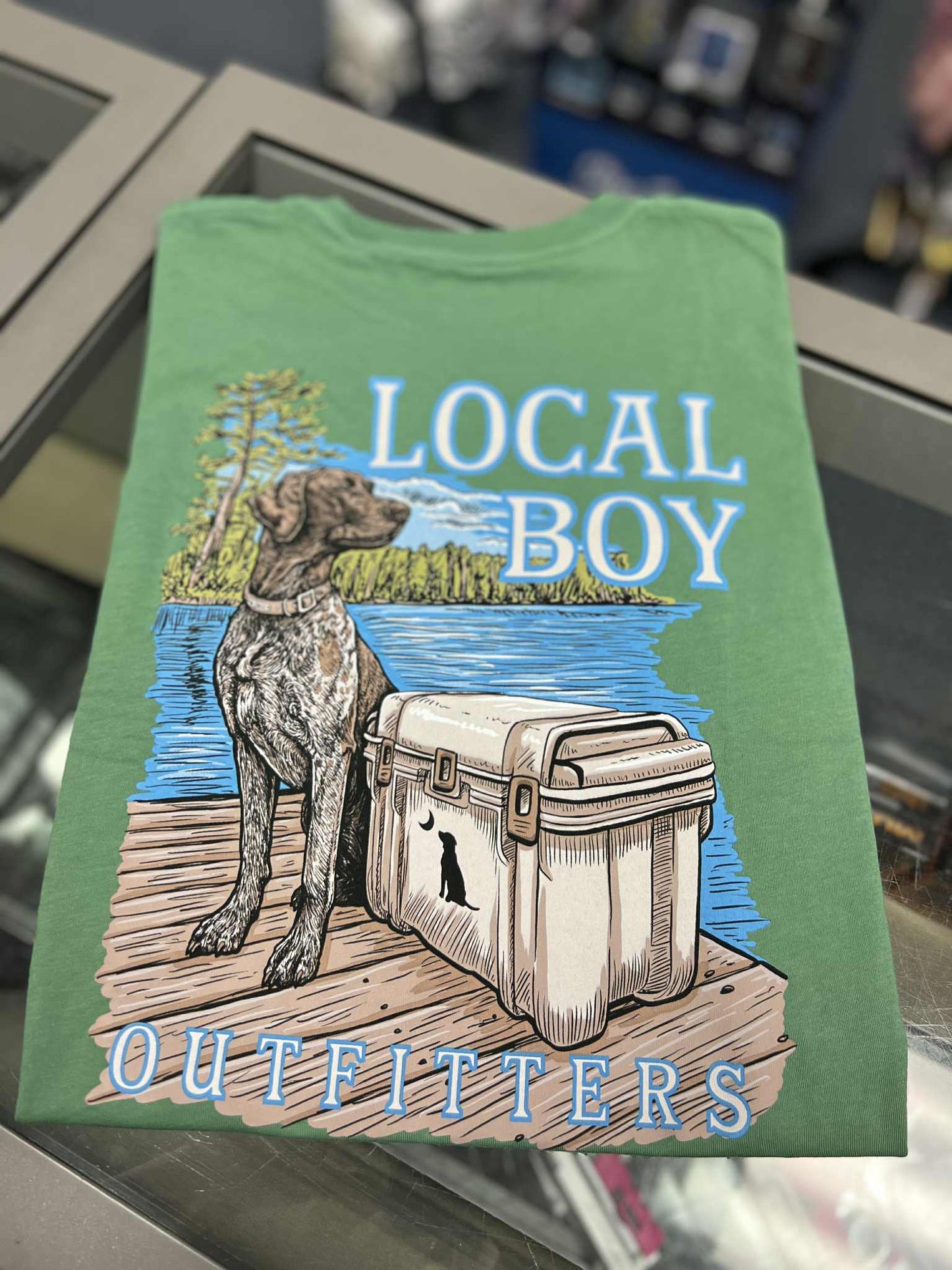 Lakeside GSP Short Sleeve Tee, Light Green