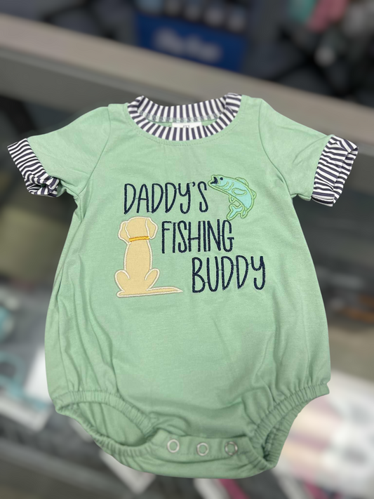 Daddy's Fishing Buddy Bubble
