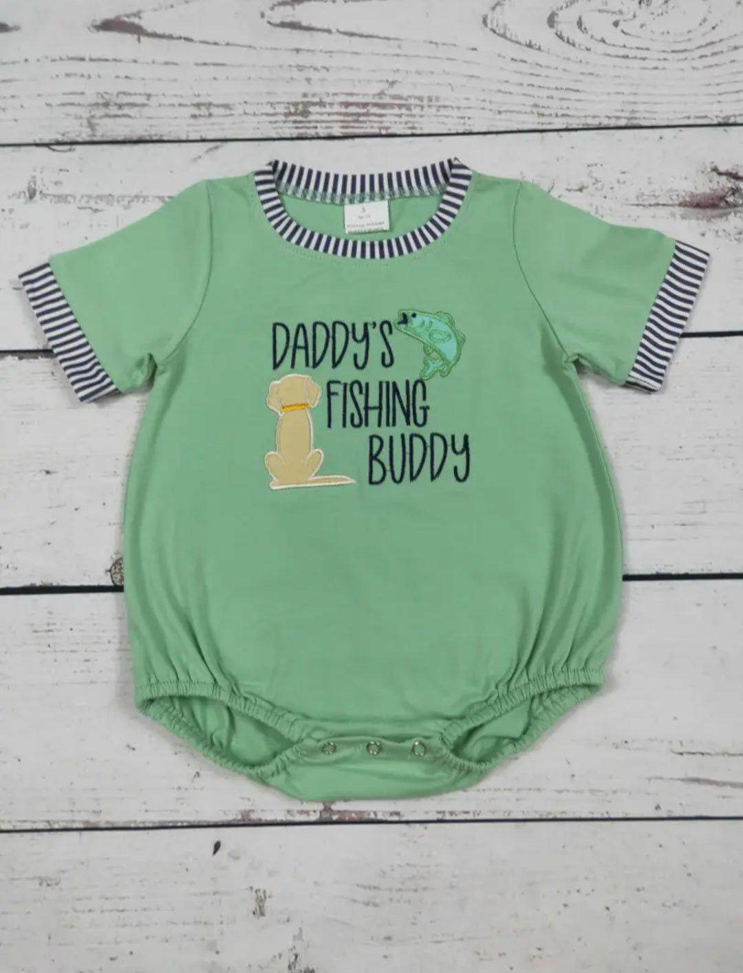 Daddy's Fishing Buddy Bubble