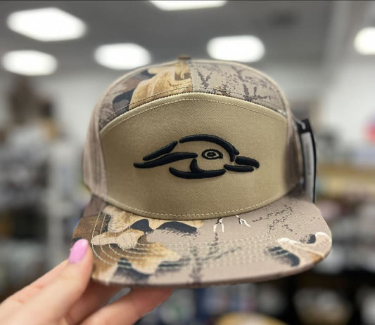 AFW Realtree Advantage 7 Panel Duck Logo Hat