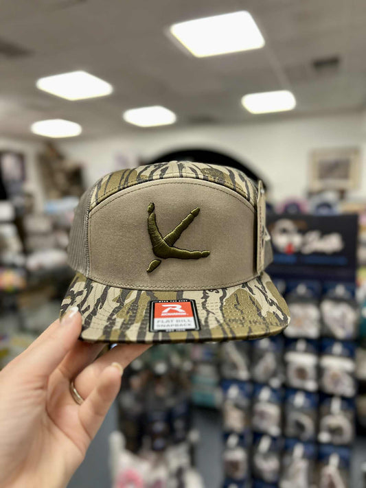 AFW 7 Panel, Turkey Tracks, Mossy Oak Bottomland & Olive