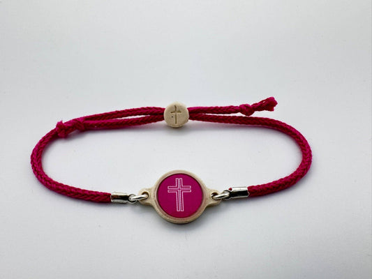 Tap To Pray, Survivor Series Bracelet, Dragonfruit + Cross