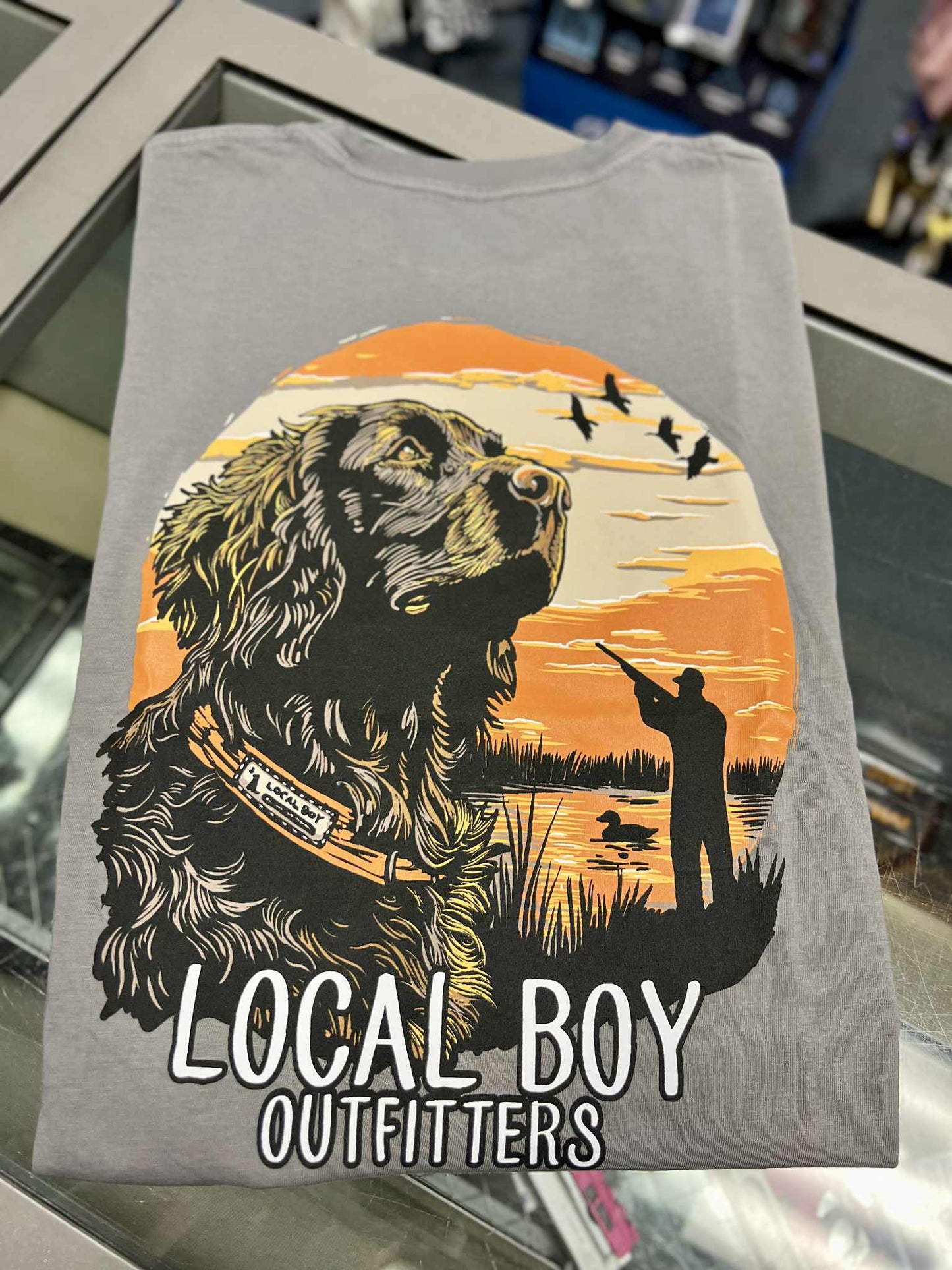 Boykin Dream Short Sleeve Tee, Gray