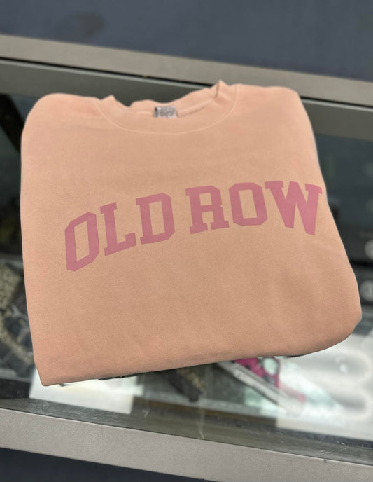 Pigment Dyed Crewneck 2.0, Pink