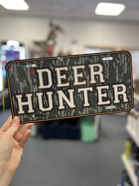 License Plate, Deer Hunter