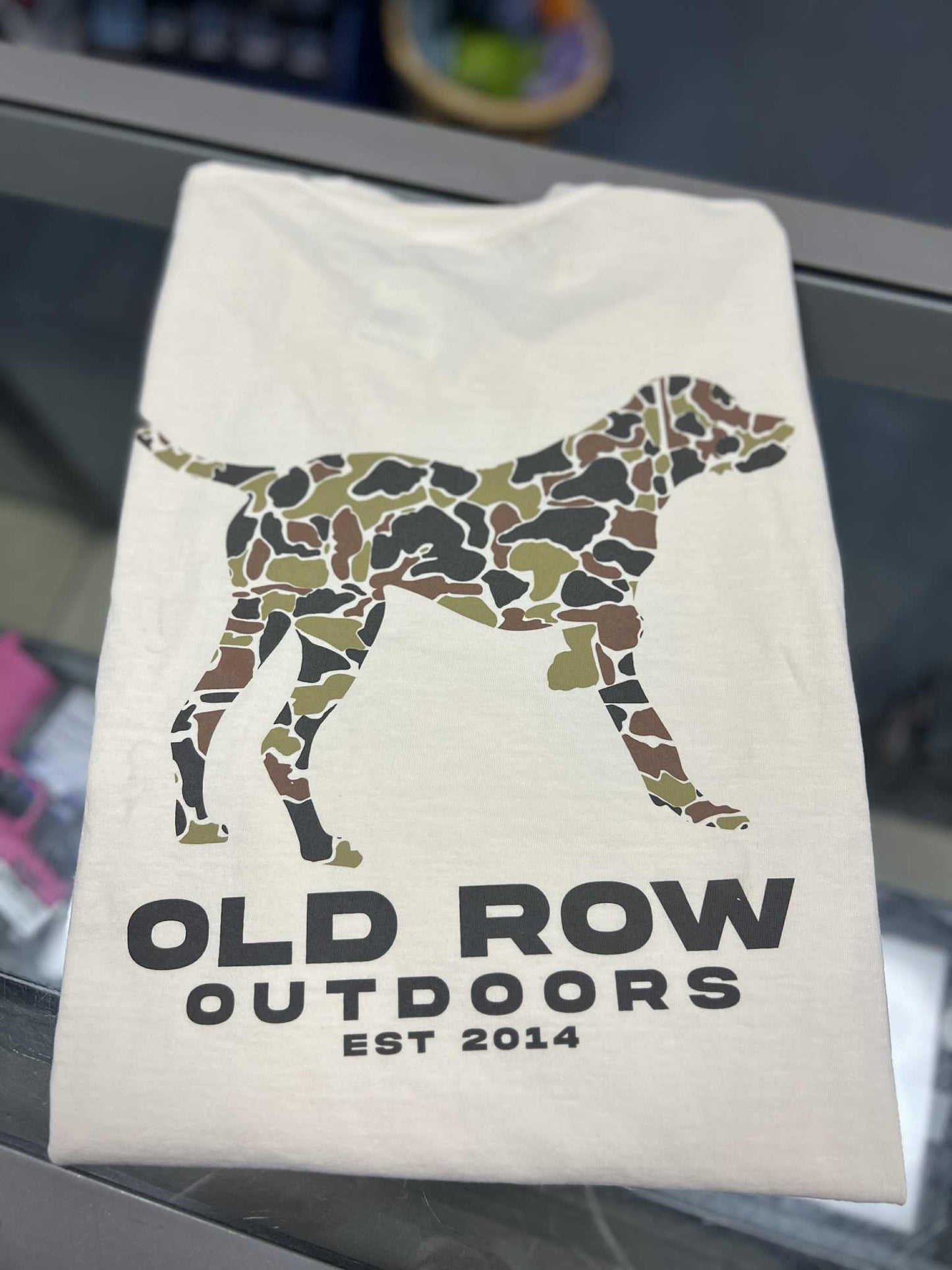 Old Row Old Row Outdoors Pointer Pocket Tee, Ivory