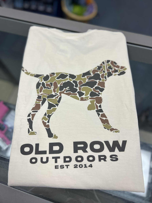 Old Row Old Row Outdoors Pointer Pocket Tee, Ivory