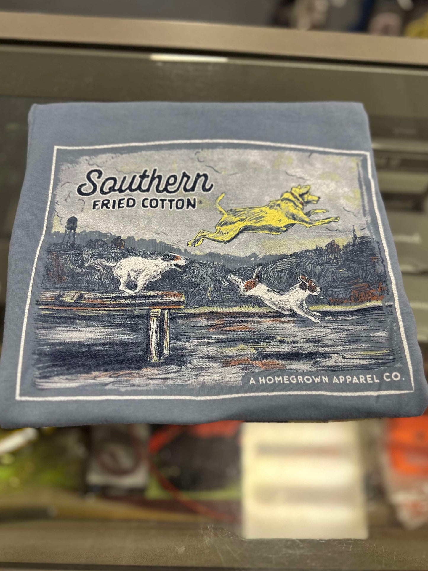 Youth Make a Splash Short Sleeve, Saltwater