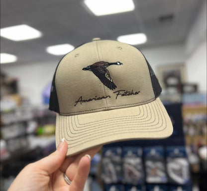 American Fetcher, 112 Goose Hat, Tan/Coffee