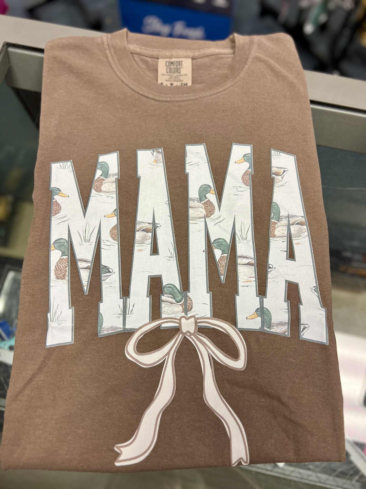 Mama Mallard Short Sleeve, Espresso