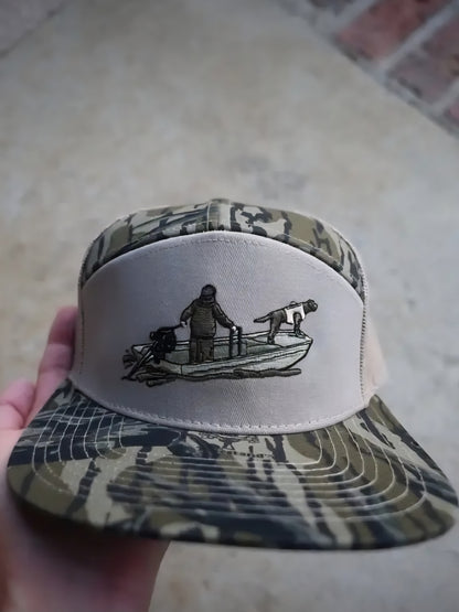 American Fetcher, 7 Panel Boat Ride Hat, Tree Stand
