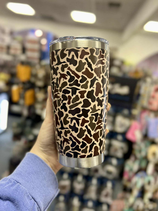 20oz Duck Camo Tumbler