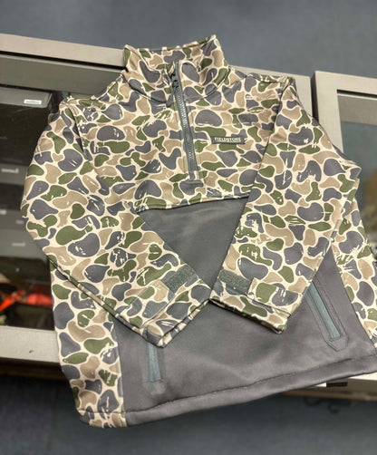 Fieldstone Backwoods Camo Quarter Zip Fleece