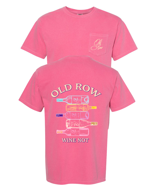 Wine Not Pocket Tee SS