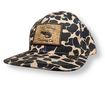 Pimp Shrimp Old School Camo Hat