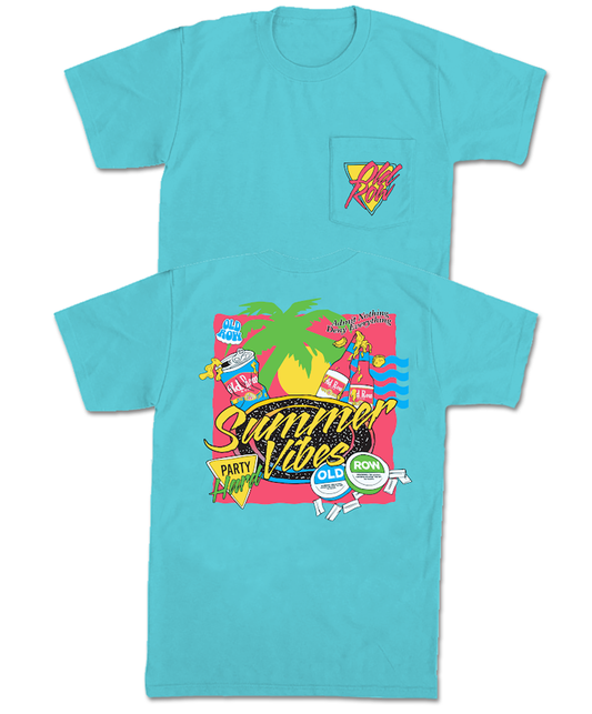The Summer Vibes Pocket Tee SS