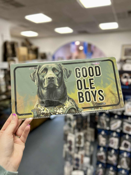 GOB Lab Tailgate License Plate