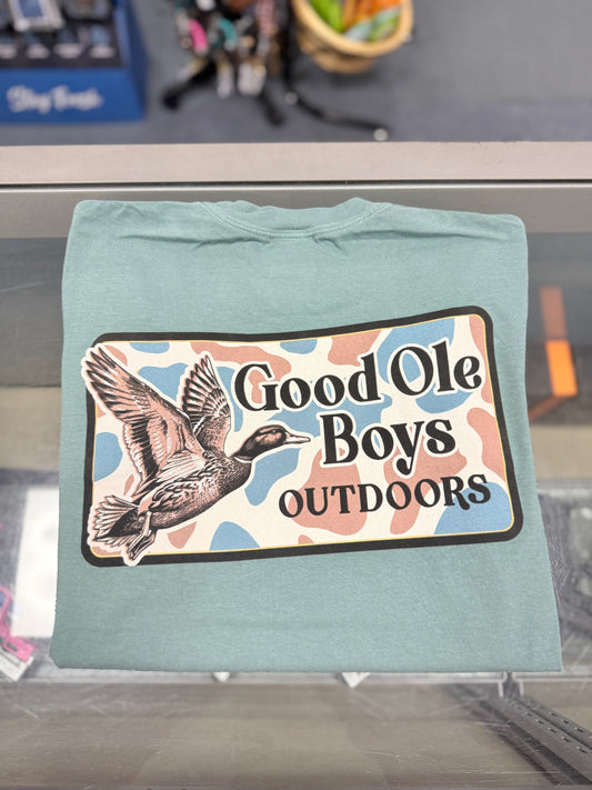 Mallard Camo Rect Short Sleeve (GB7289)