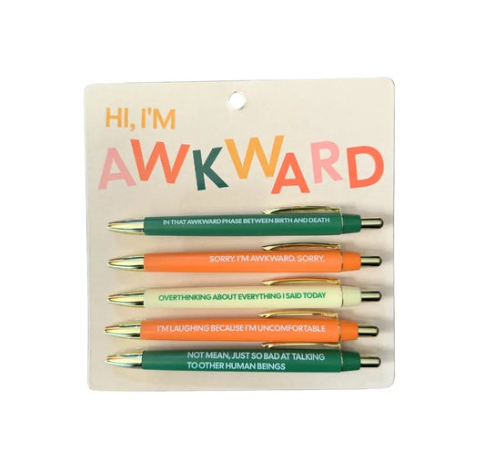 Awkward Pen Set