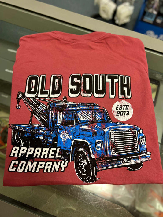 Old School Tow Short Sleeve, Chili