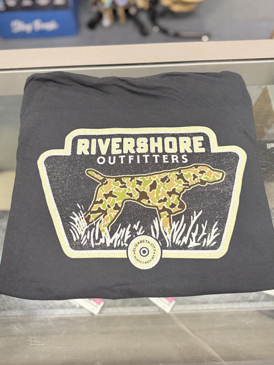 RSO Camo Badge Long Sleeve, Black