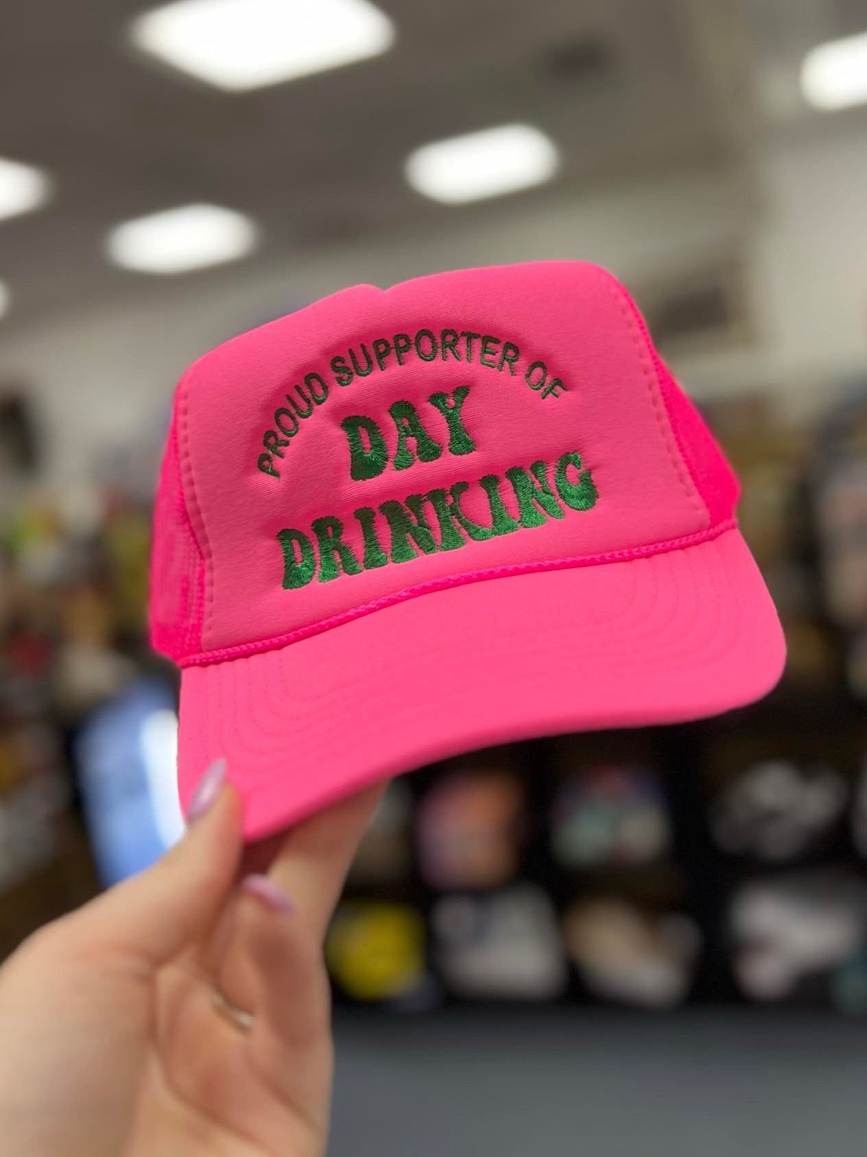 Proud Supporter of Day Drinking Trucker Hat