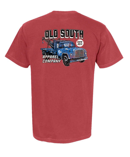Old School Tow Short Sleeve, Chili