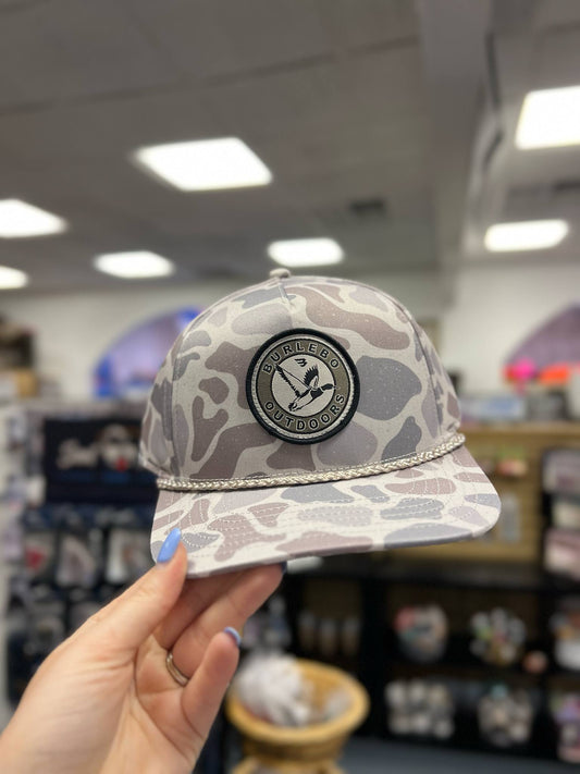 Camo Circle Mallard Hat, Classic Deer Camo