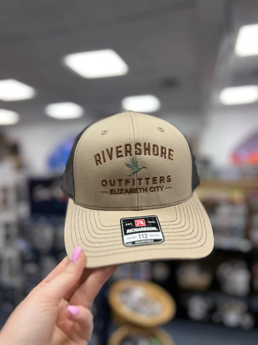RSO Embroidered Duck 112 Hat, Khaki/Coffee