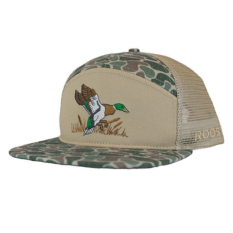 Roost Youth 7 Panel 3D Puff Color Duck Hat