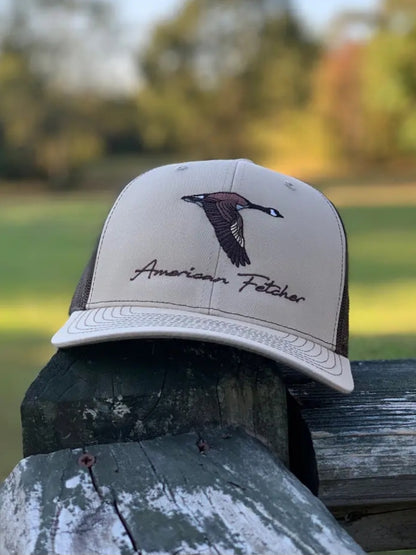American Fetcher, 112 Goose Hat, Tan/Coffee