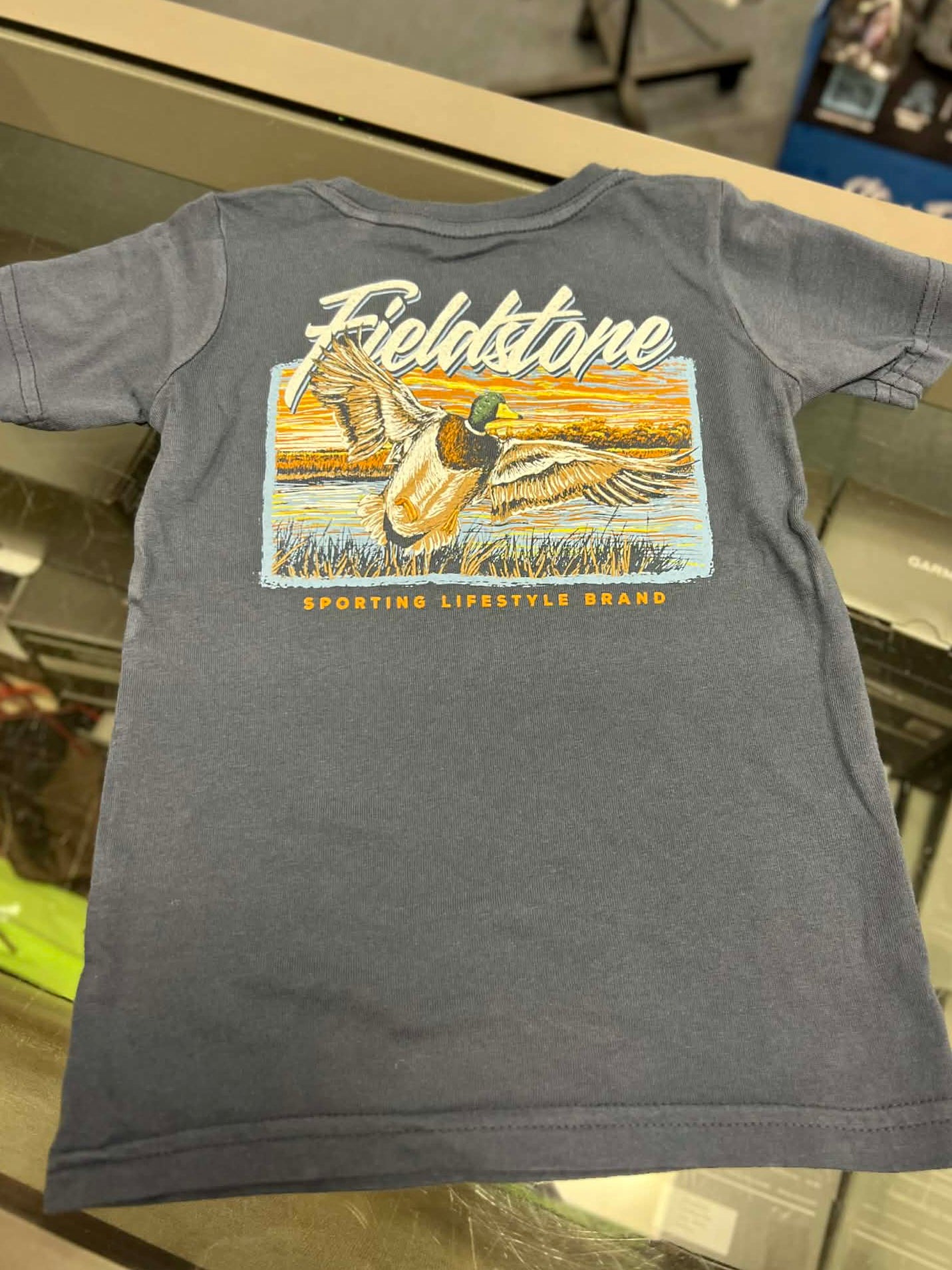 Toddler Denim Morning Flight Short Sleeve