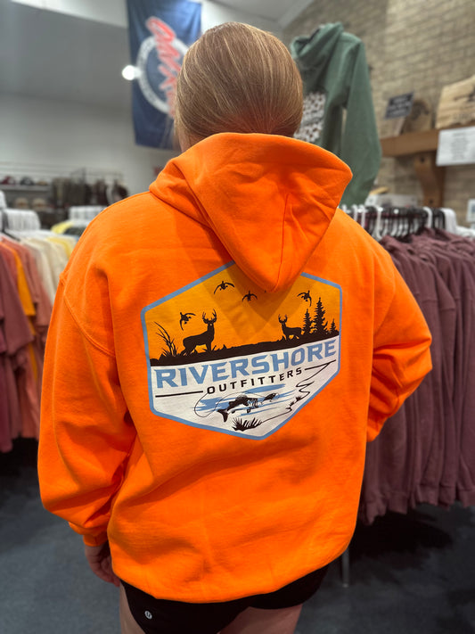 RSO Logo Hooded Sweatshirt, Safety Orange