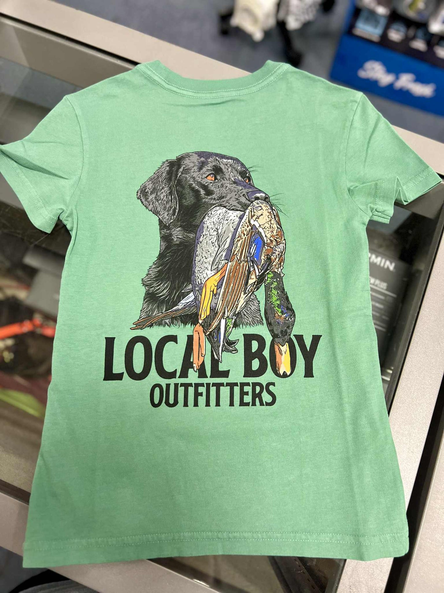 Youth Feathered Fetch Short Sleeve Tee