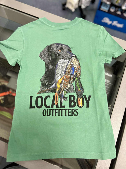 Youth Feathered Fetch Short Sleeve Tee