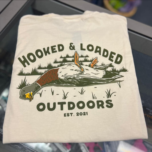 Feet Up Short Sleeve. Ivory